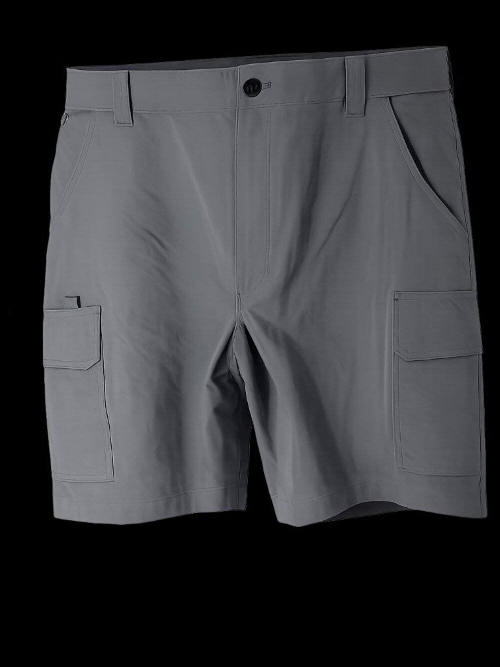 Worldwide Sportsman Men's Gray Fishing Cargo Shorts Size 48 Stretch Performance